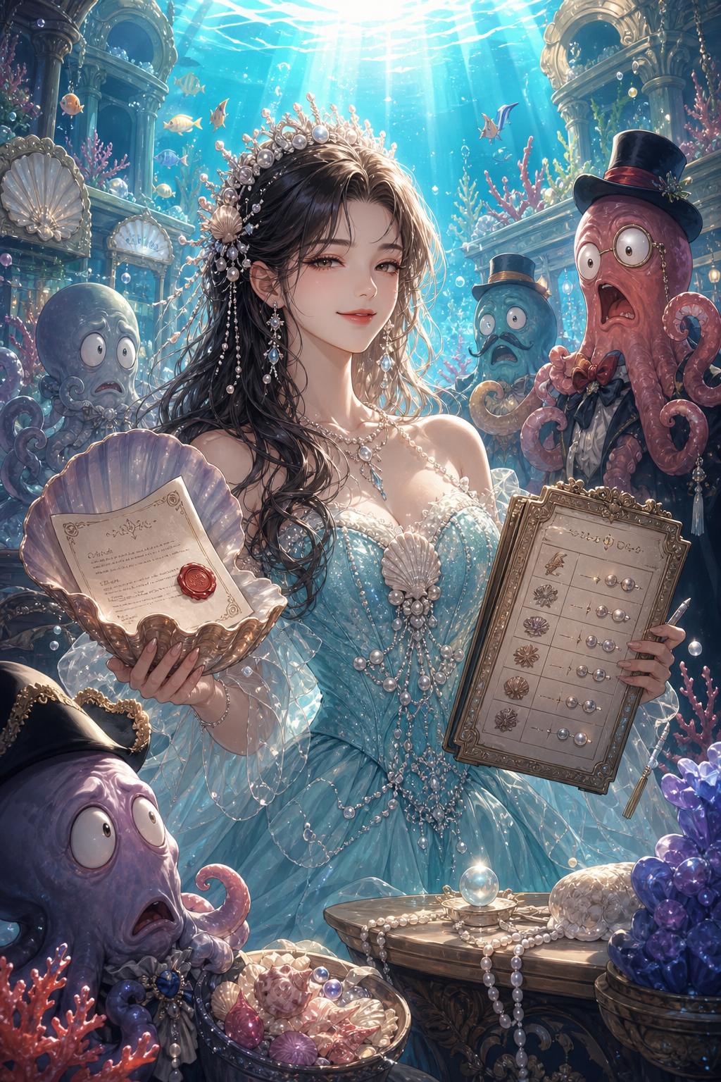 하찮은 해물들아, 이 누나가 포식자란다 표지